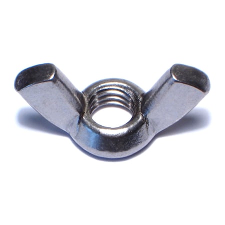 Midwest Fastener Wing Nut, 3/8"-16, Stainless Steel, 25 PK 50705
